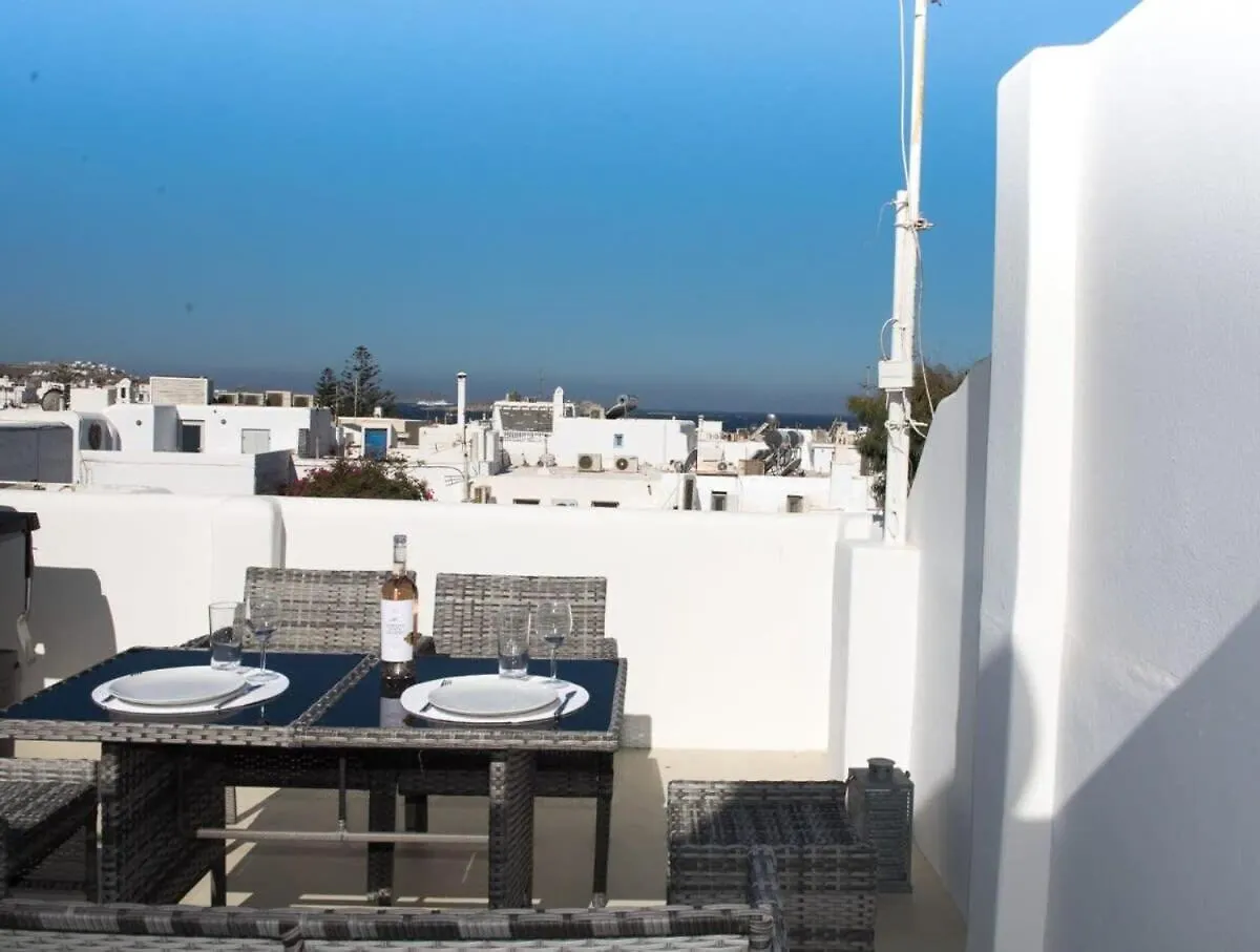 Διαμέρισμα Amazing Mykonos Town Maisonette With Roof Garden
