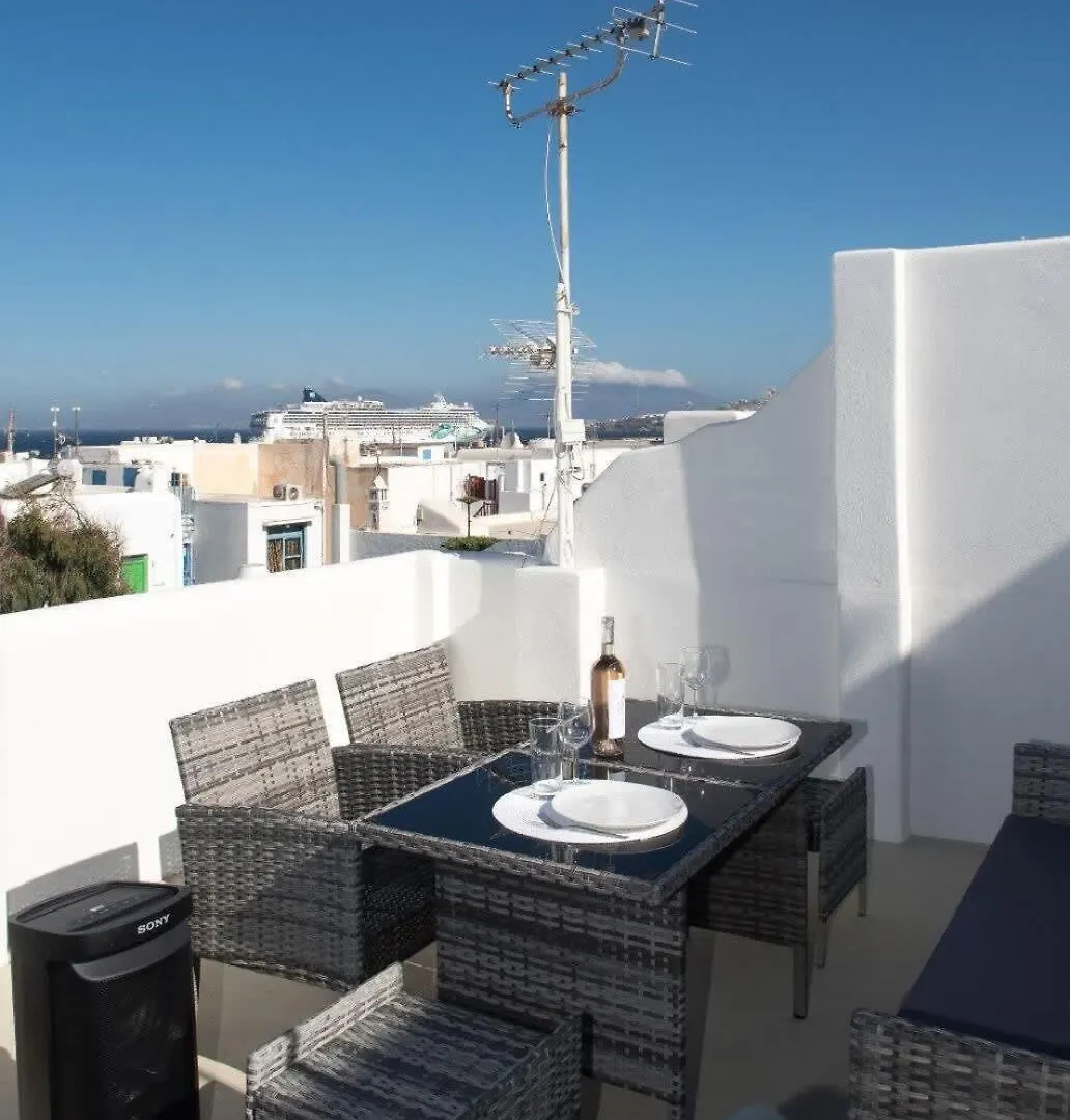 Amazing Mykonos Town Maisonette With Roof Garden Διαμέρισμα