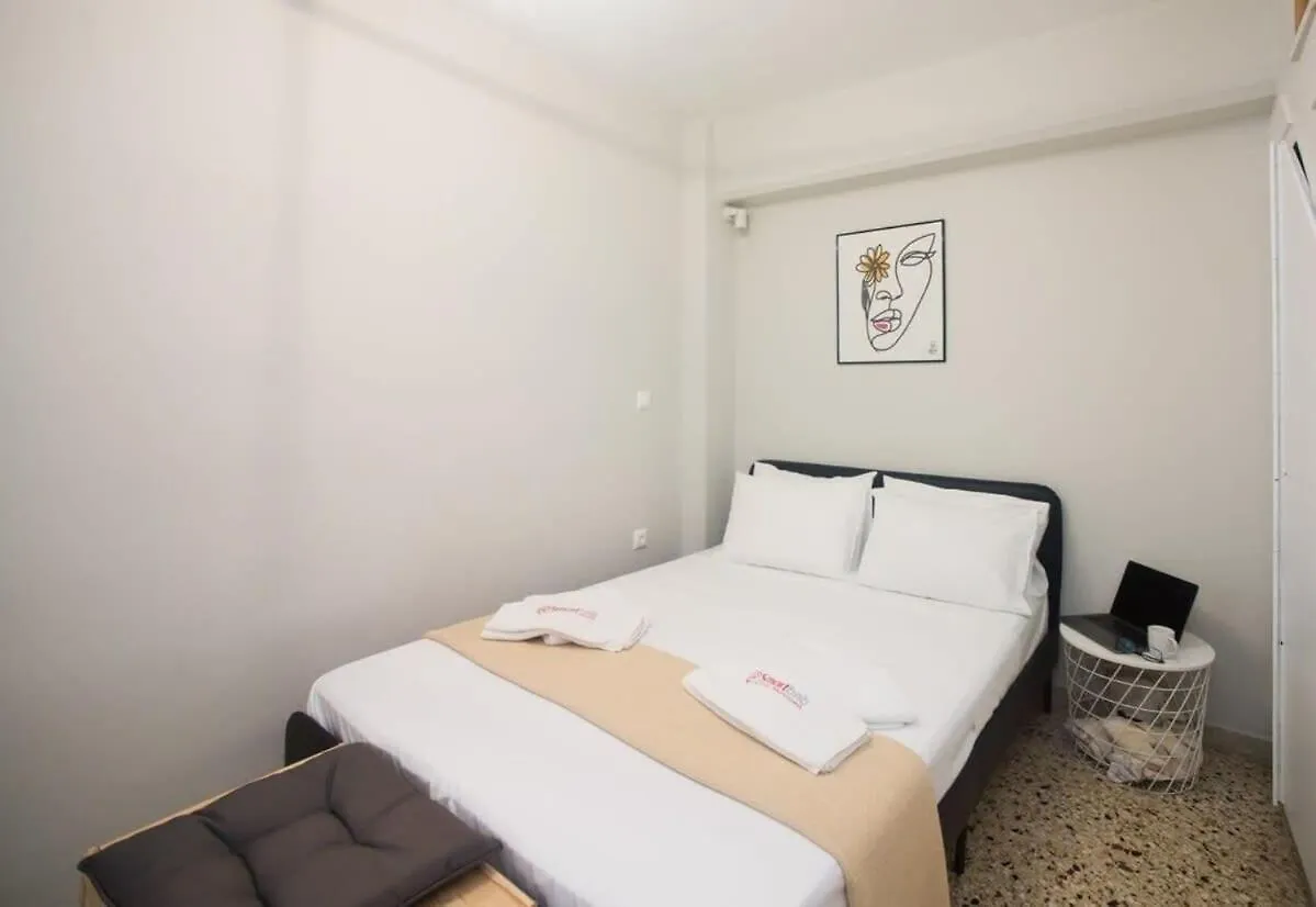 Amazing Mykonos Town Maisonette With Roof Garden 0*,