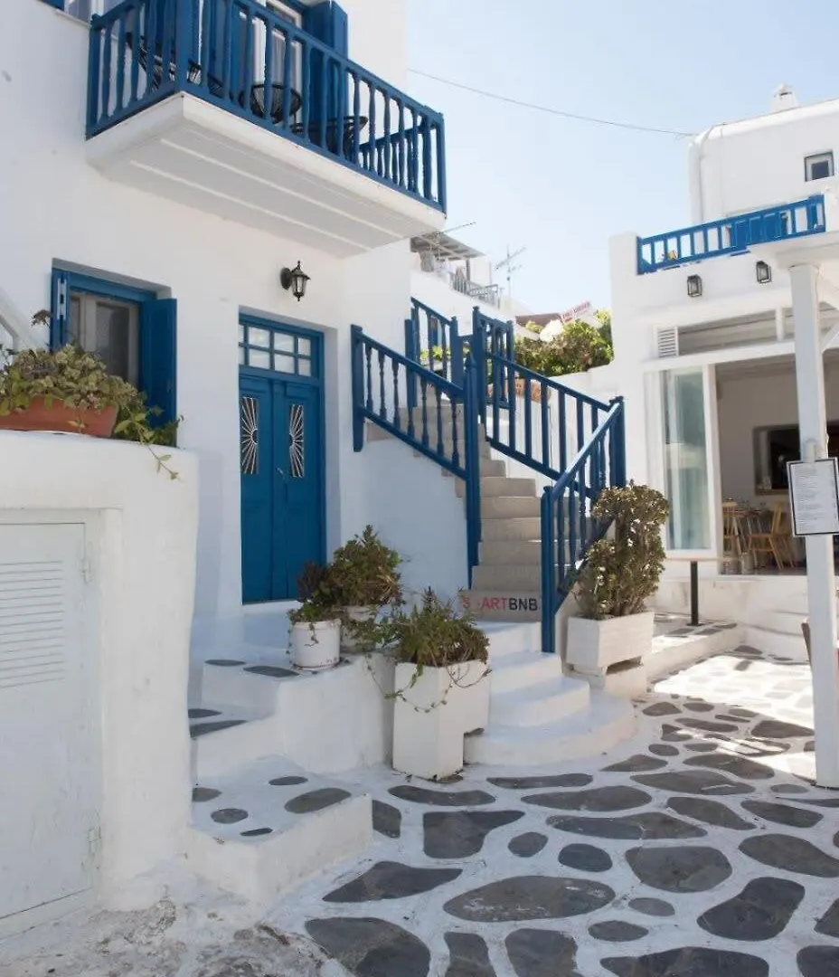 Amazing Mykonos Town Maisonette With Roof Garden